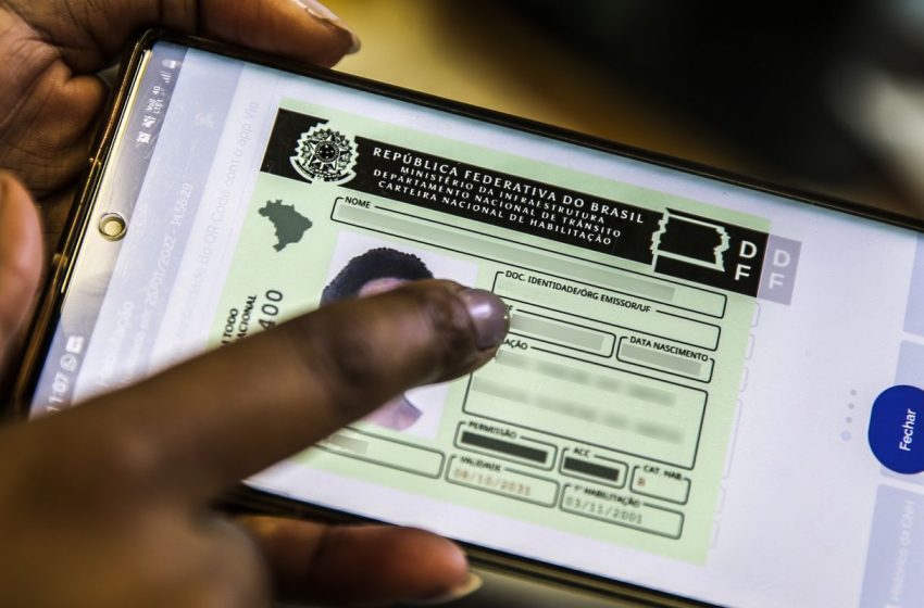  CNH digital: quase 2 milhões de Processos pelo aplicativo em um mês