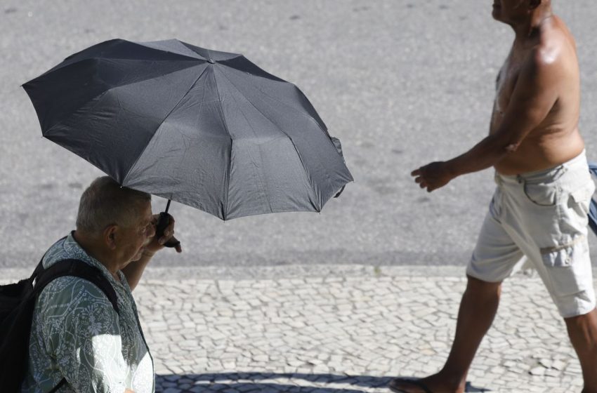  Rio de Janeiro se prepara para domingo escaldante com temperaturas de 39°C