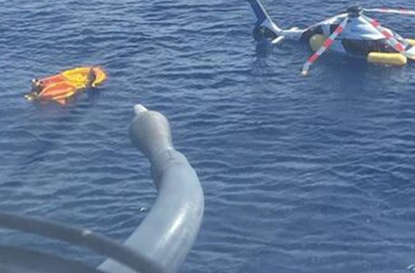  Helicóptero da OMNI faz pouso de emergência no mar de Cabo Frio