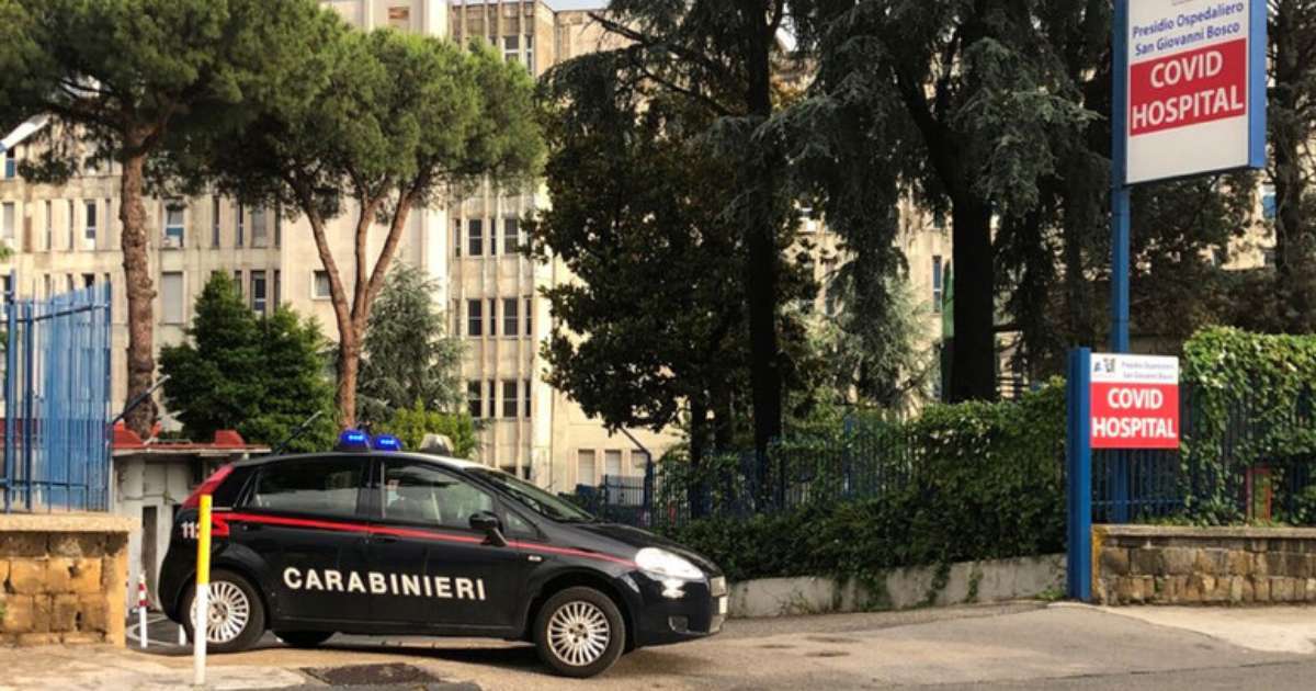 Mafiosos utilizavam hospital San Giovanni Bosco, em Nápoles, para cometer crimes Foto: ANSA / An…