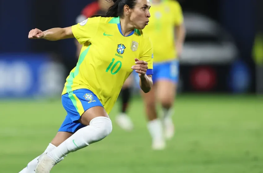  Marta, a Rainha do futebol, celebra 40 anos de um legado eterno