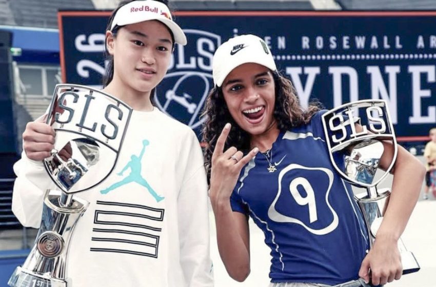  Rayssa Leal vence a primeira etapa do circuito mundial de skate
