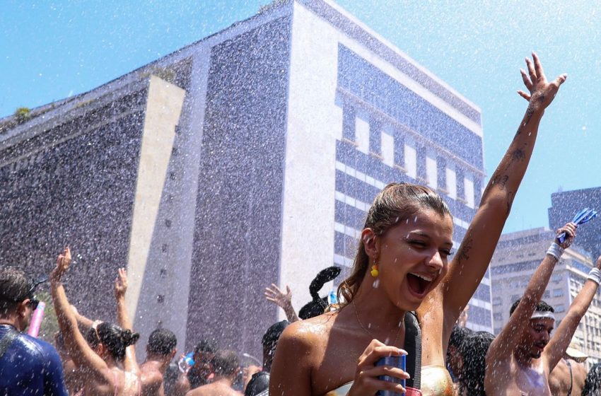  Pancadas de chuva e altas temperaturas são previstas para esta segunda