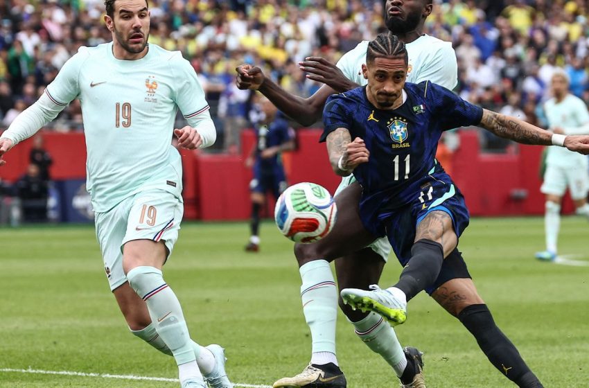  Lesões de Raphinha e Wesley alteram planos da seleção brasileira