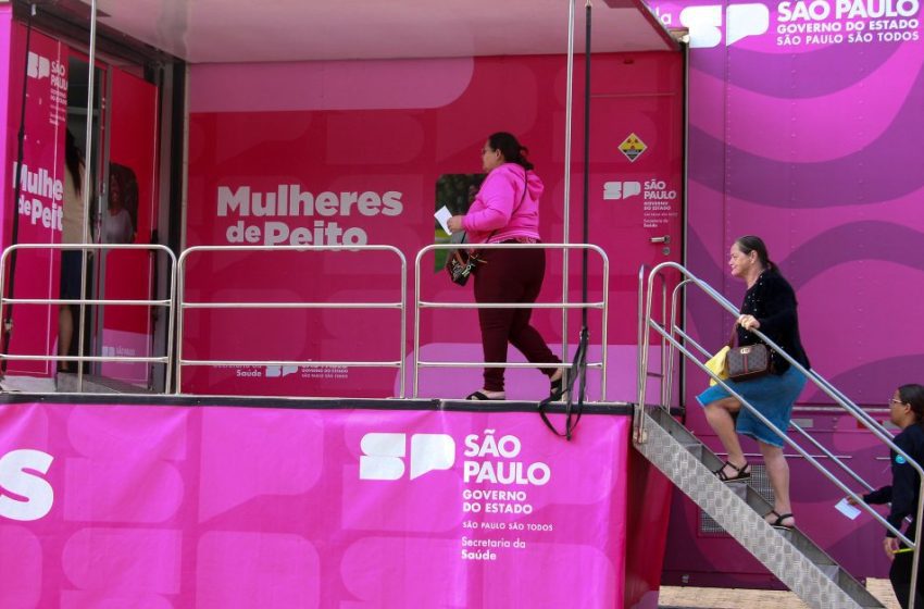  Carretas de mamografia oferecem exames gratuitos na capital e quatro cidades paulistas
