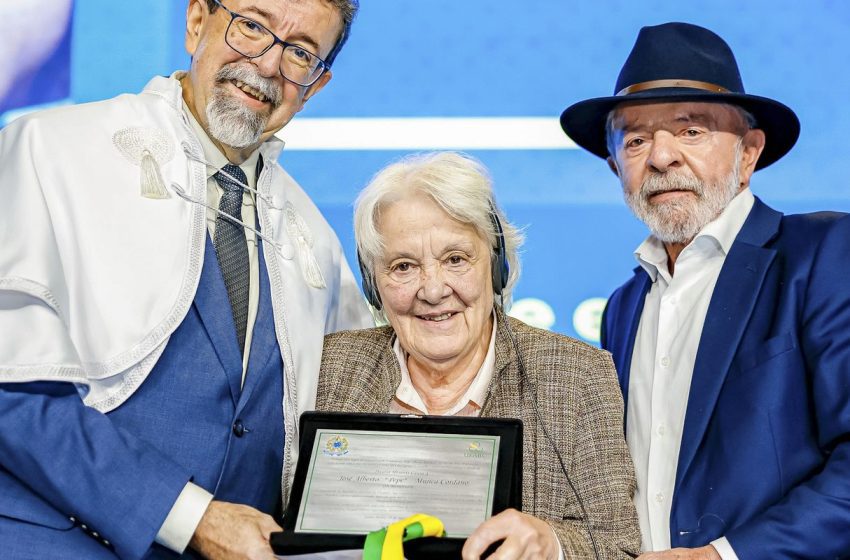  UFABC homenageia ‘Pepe’ Mujica com Doutor Honoris Causa póstumo