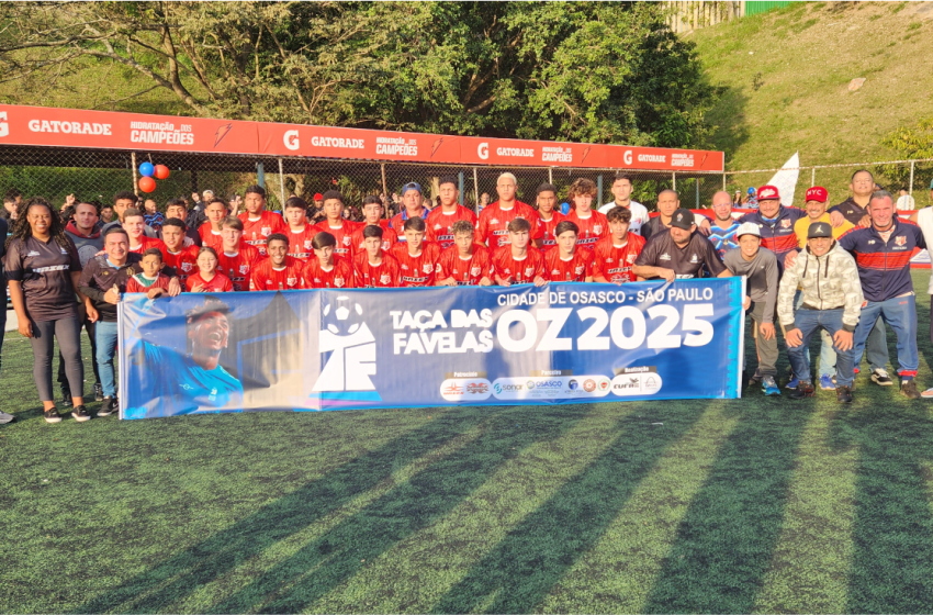  Osasco será sede de Taça das Favelas com 12 equipes da região