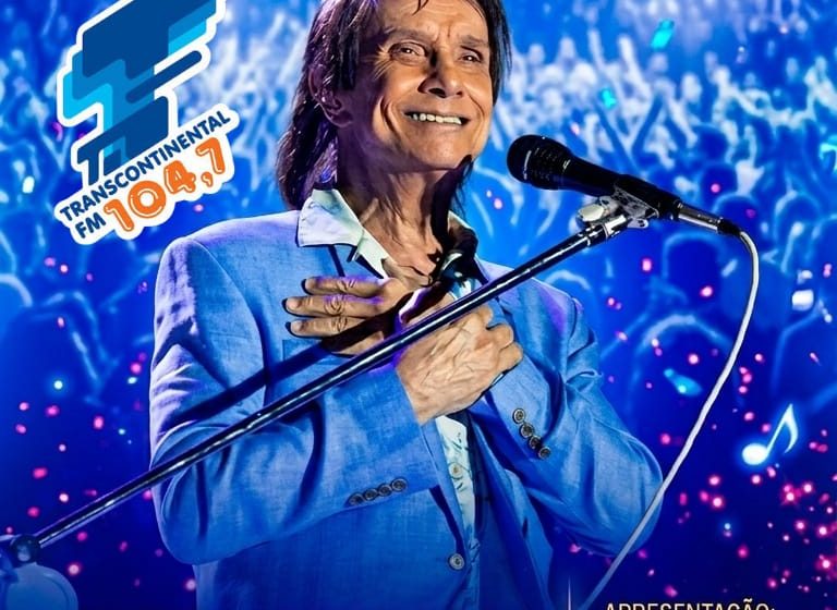  Transcontinental FM celebra aniversário de Roberto Carlos com estreia de programa biográfico exclusivo