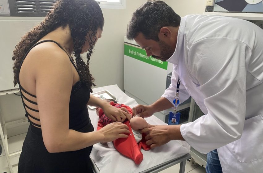  Cajamar inicia aplicação do nirsevimabe para proteger bebês contra vírus respiratório