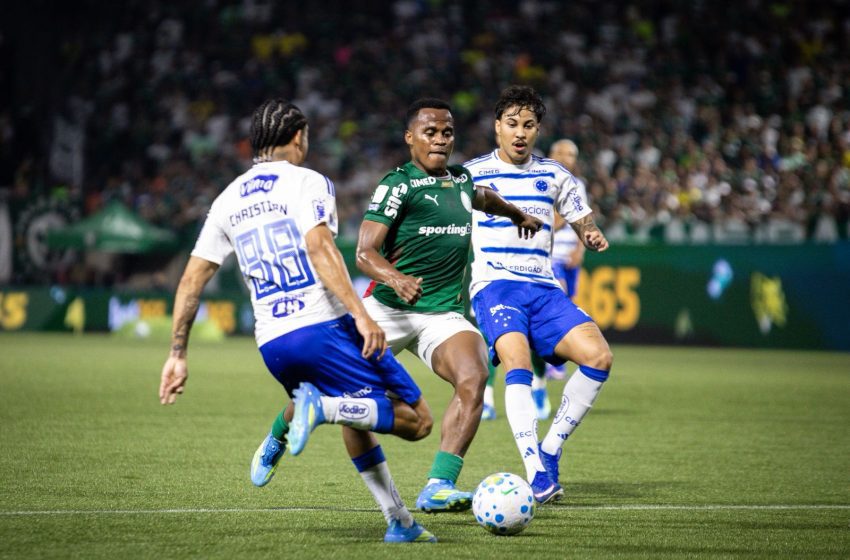  Palmeiras empata com o Cruzeiro em Barueri e vê sequência sem vitórias aumentar