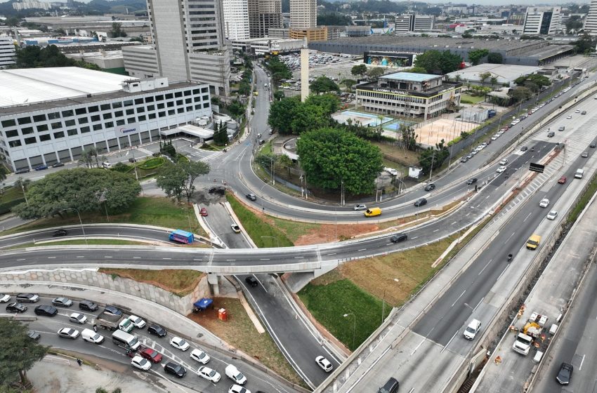  ViaOeste libera novo acesso elevado no Trevo de Alphaville para motoristas com destino à Alameda Rio Negro